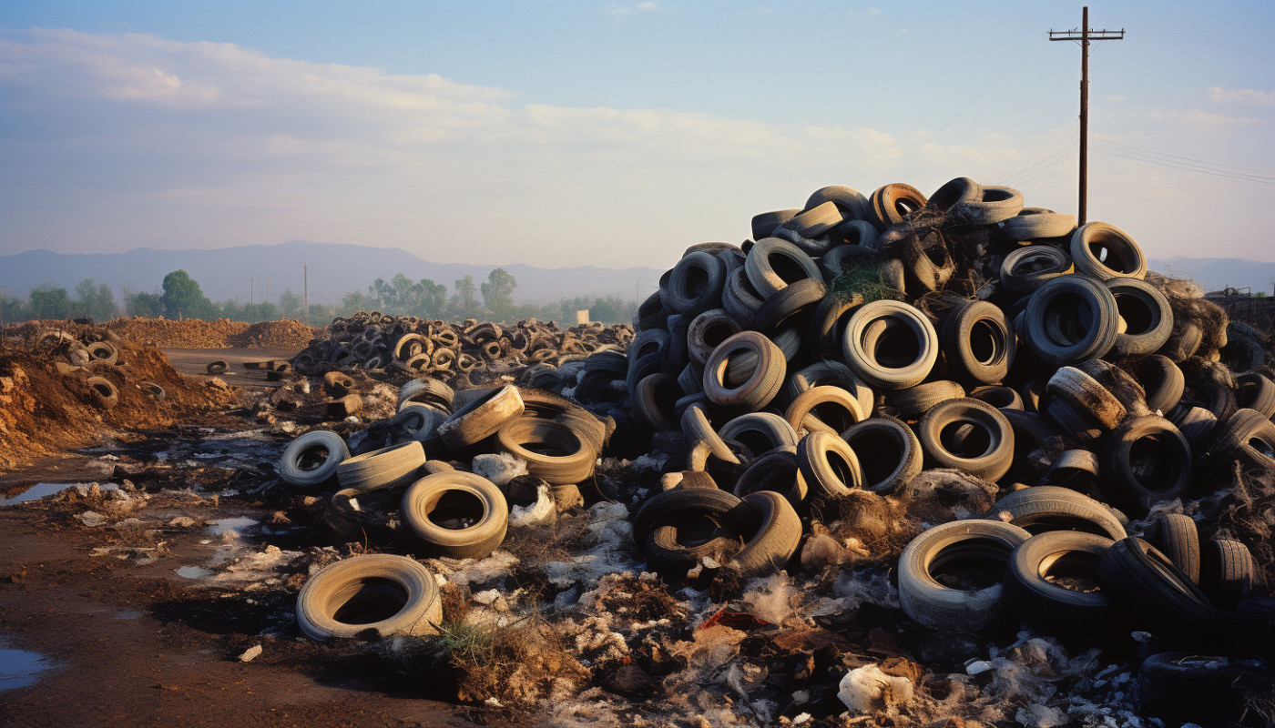 Die Umweltauswirkungen von Reifenherstellung und -entsorgung