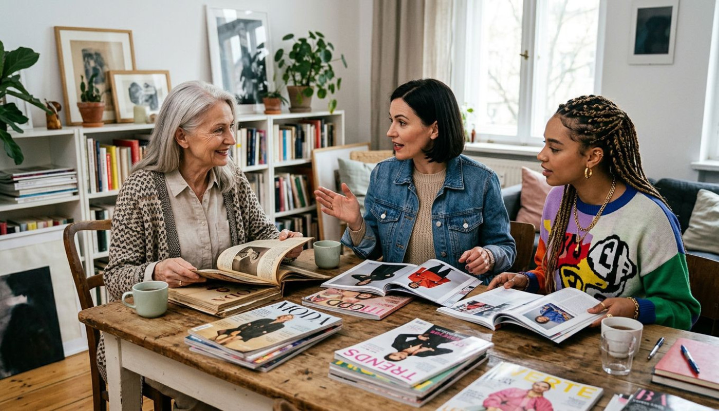 Mode im wandel: was magazintrends über gesellschaftliche werte verraten