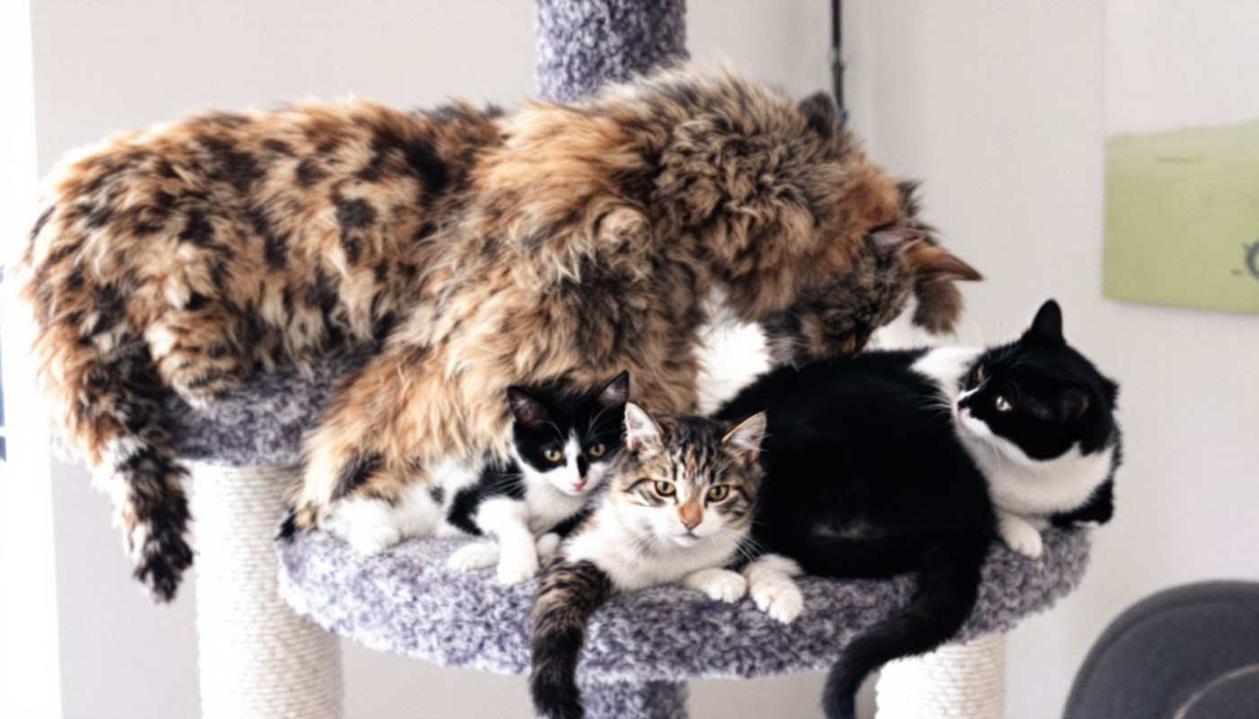 Wie wählt man den perfekten Kratzbaum für unterschiedliche Katzengrößen?